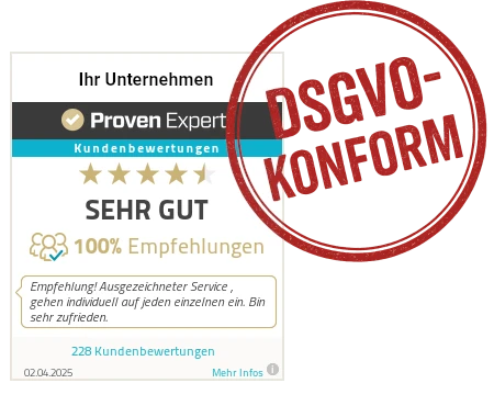 ProvenExpert Widget DSGVO-konform